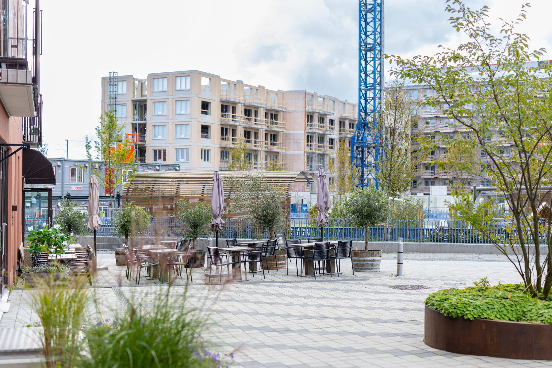 Restaurang utanför fastigheten