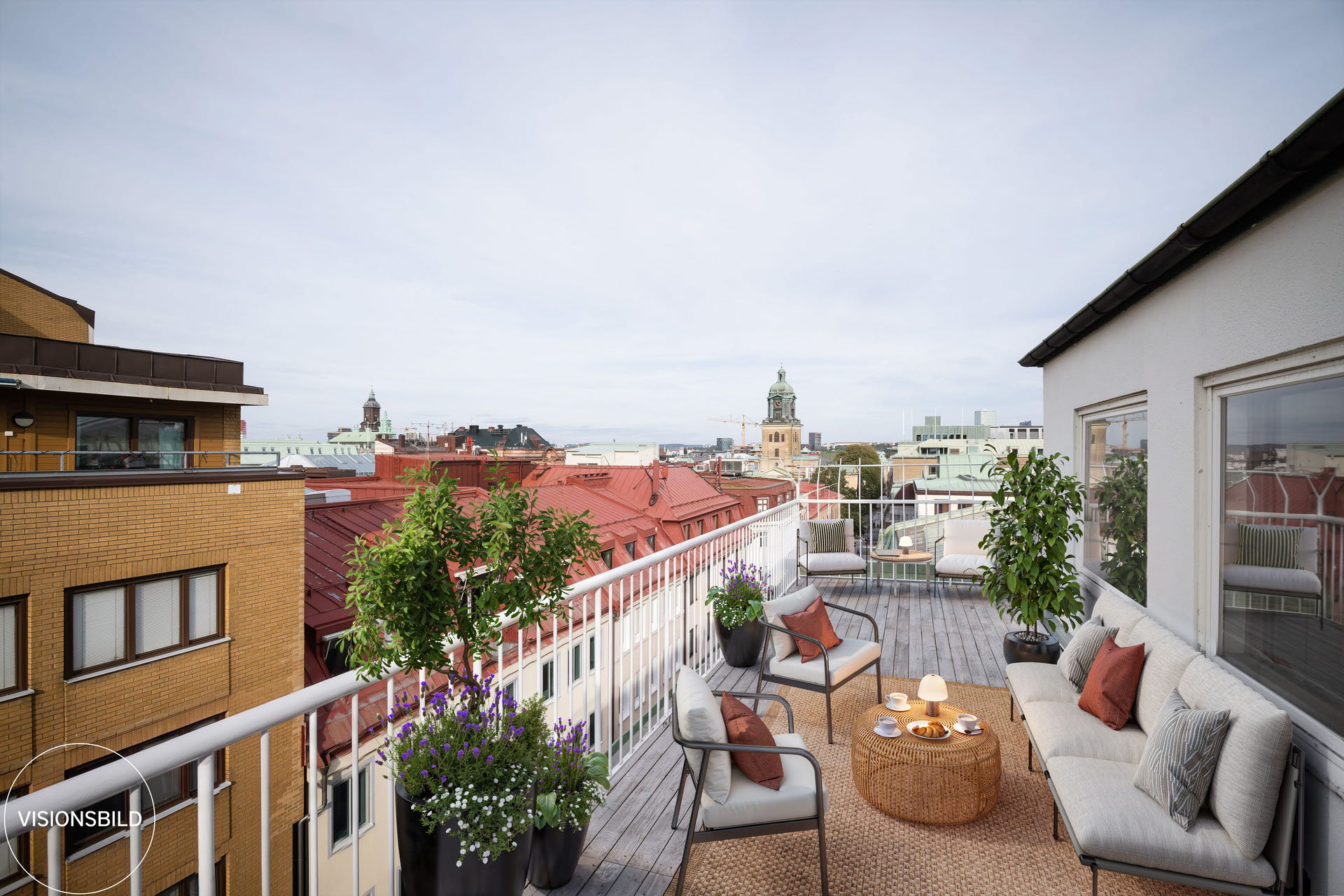 Exklusivt kontor med fantastisk takterrass mitt i centrala Göteborg - Kaserntorget 1 bild 1