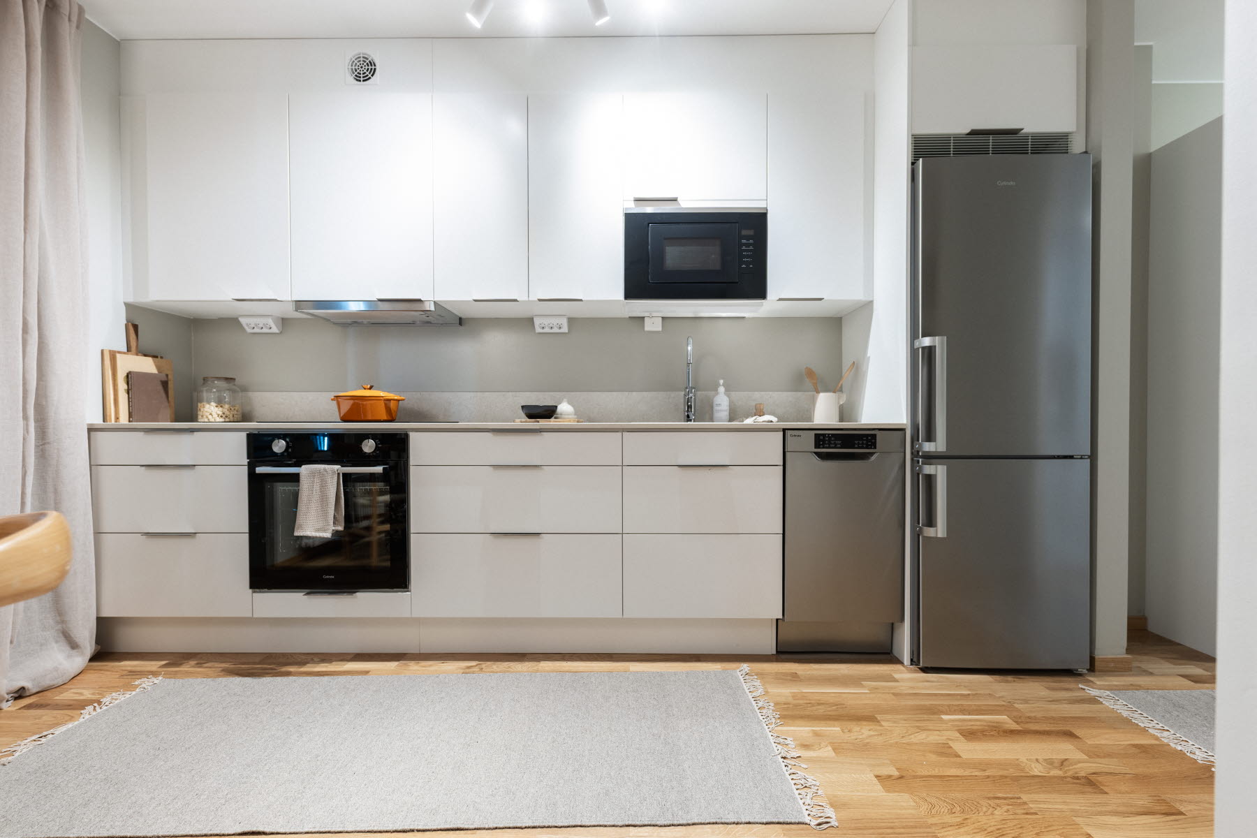 Visningslägenhet, kök