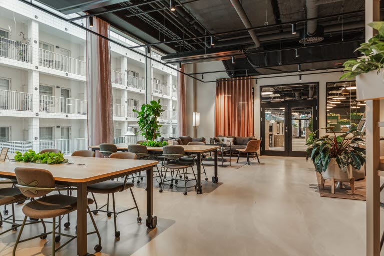 inredd kontorslokal i Umami Park