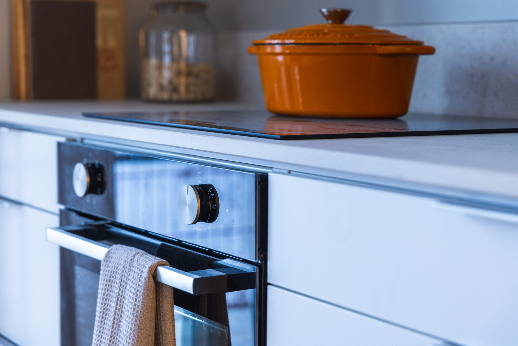 Visningslägenhet, kök, detaljbild