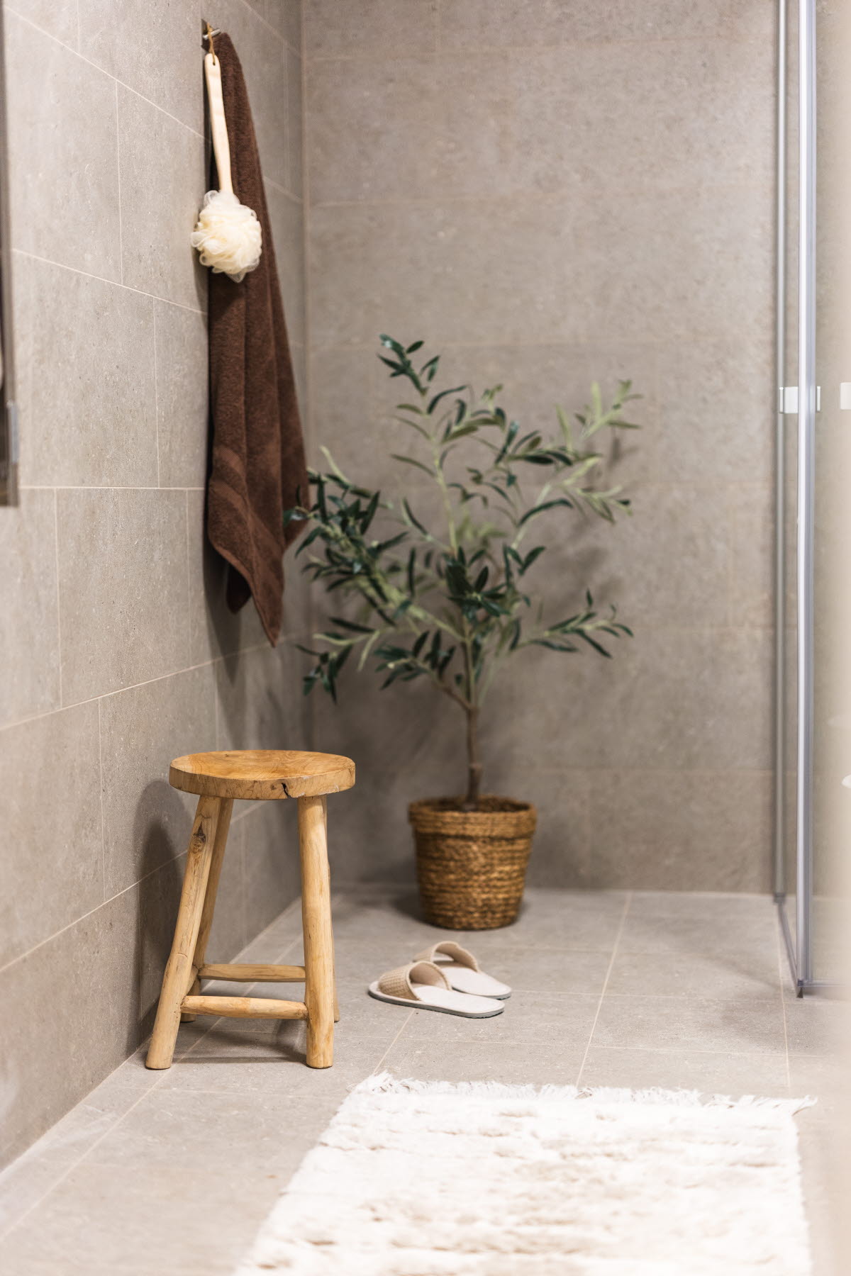 Visningslägenhet, badrum, detaljbild