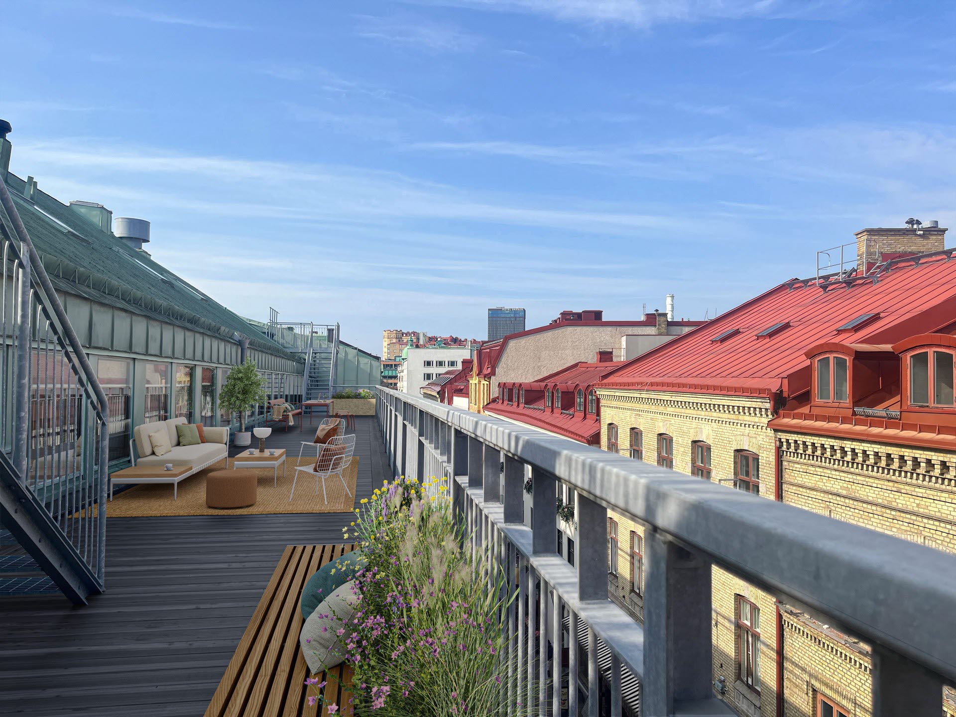 Centralt kontor med takterrass - Södra Larmgatan 13 bild 1