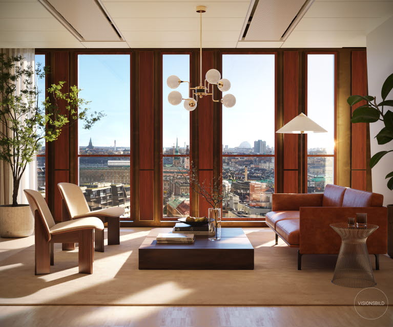 Skymningsbild Sergels Torg